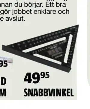 Bauhaus SNABBVINKEL erbjuda