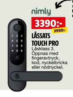 Bauhaus LÅSSATS TOUCH PRO erbjuda