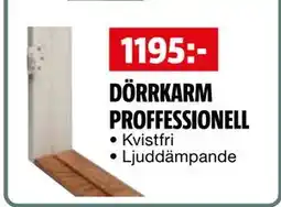 Bauhaus DÖRRKARM PROFFESSIONELL erbjuda