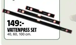Bauhaus VATTENPASS SET erbjuda