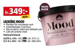 Bauhaus LACKFÄRG MOOD erbjuda