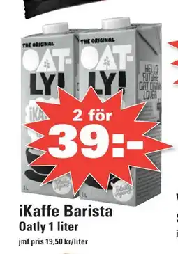 Nära dej iKaffe Barista erbjuda