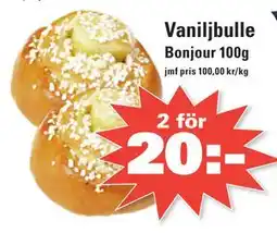 Nära dej Vaniljbulle erbjuda