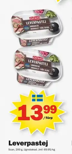 Pekås Leverpastej erbjuda