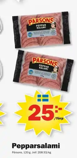 Pekås Pepparsalami erbjuda