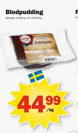 Pekås Blodpudding erbjuda