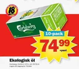 Pekås Ekologisk öl erbjuda