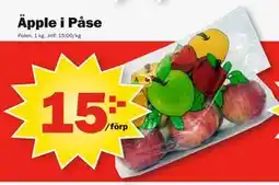 Pekås Äpple i Påse erbjuda