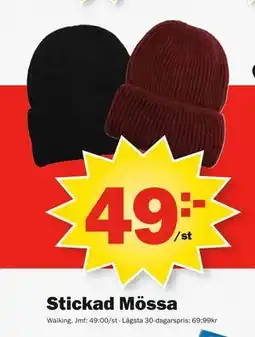 Pekås Stickad Mössa erbjuda