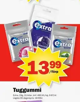 Pekås Tuggummi erbjuda