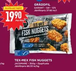 Willys TEX-MEX FISH NUGGETS erbjuda