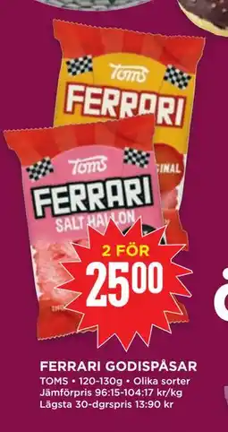 Willys FERRARI GODISPÅSAR erbjuda