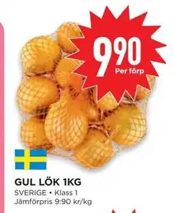 Willys GUL LÖK 1KG erbjuda