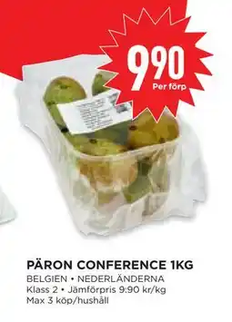 Willys Hemma PÄRON CONFERENCE 1KG erbjuda