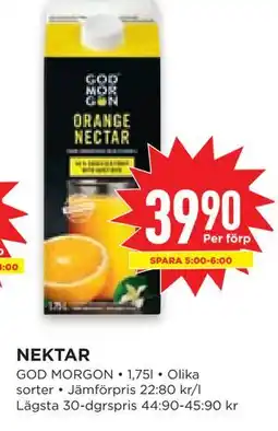 Willys Hemma NEKTAR erbjuda