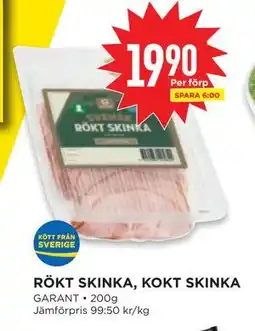 Willys Hemma RÖKT SKINKA, KOKT SKINKA erbjuda