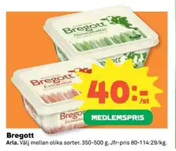 Coop Daglivs Bregott, Medlemspris erbjuda