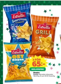 Coop Daglivs Snacks, Medlemspris erbjuda