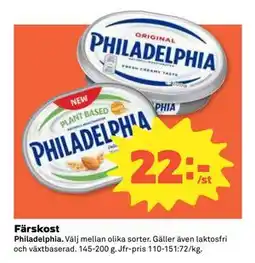 Coop Daglivs Färskost erbjuda