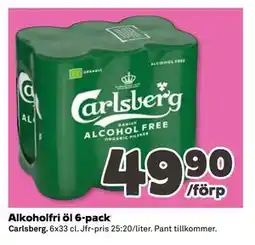 Coop Daglivs Alkoholfri öl 6-pack erbjuda