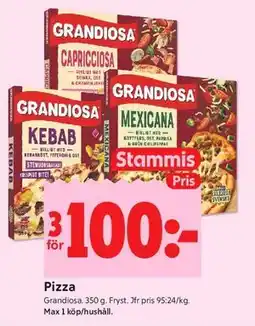 ICA Kvantum Pizza, Medlemspris erbjuda