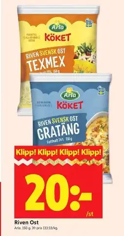 ICA Kvantum Riven Ost erbjuda