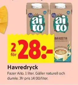 ICA Kvantum Havredryck erbjuda