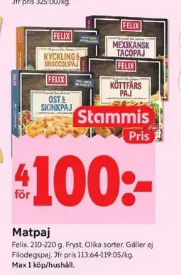 ICA Kvantum Matpaj, Medlemspris erbjuda