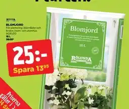 Jem&Fix BLOMJORD erbjuda