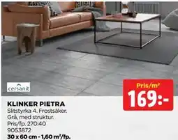 Jem&Fix KLINKER PIETRA erbjuda