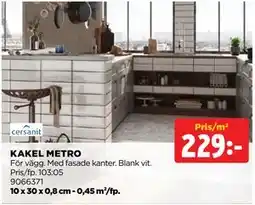 Jem&Fix KAKEL METRO erbjuda