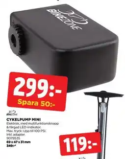 Jem&Fix CYKELPUMP MINI erbjuda