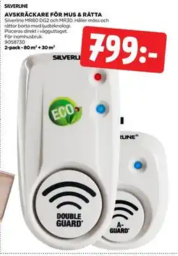 Jem&Fix AVSKRÄCKARE FÖR MUS & RÅTTA erbjuda