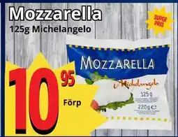 Supergrossen Mozzarella erbjuda