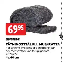 Jem&Fix TÄTNINGSSTÅLULL MUS/RÅTTA erbjuda