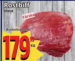Supergrossen Rostbiff erbjuda