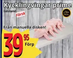 Supergrossen Kycklingvingar prime erbjuda