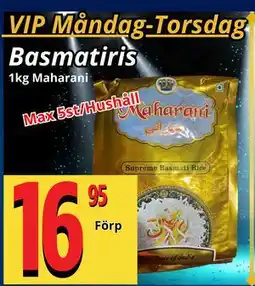 Supergrossen Basmatiris Maharani, Medlemspris erbjuda