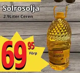 Supergrossen Solrosolja erbjuda