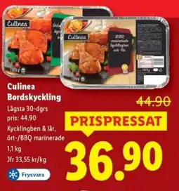 Lidl CULINEA Bordskyckling erbjuda
