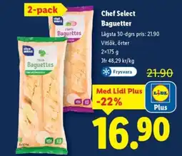 Lidl CHEF SELECT Baguetter erbjuda
