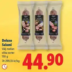 Lidl DELUXE Salami erbjuda