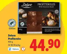 Lidl DELUXE Profiteroles erbjuda