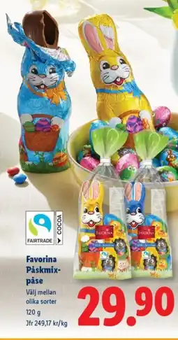 Lidl FAVORINA Påskmix- påse erbjuda