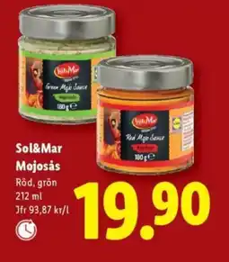 Lidl SOL&MAR Mojosȧs erbjuda