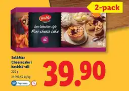 Lidl SOL&MAR Cheesecake i baskisk stil erbjuda