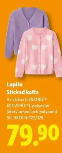 Lidl LUPILU Stickad kofta erbjuda