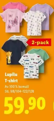 Lidl Lupilu t-shirt erbjuda