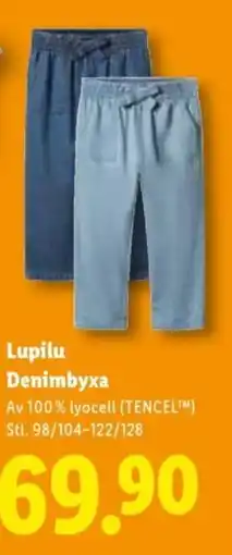 Lidl Lupilu denimbyxa erbjuda