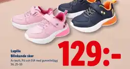 Lidl Lupilu blinkande skor erbjuda